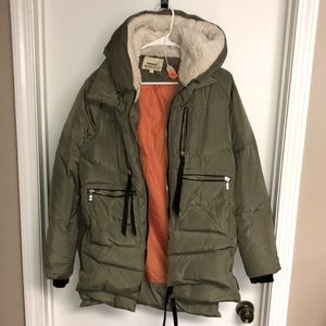 Orolay 🫒 olive green coat Medium